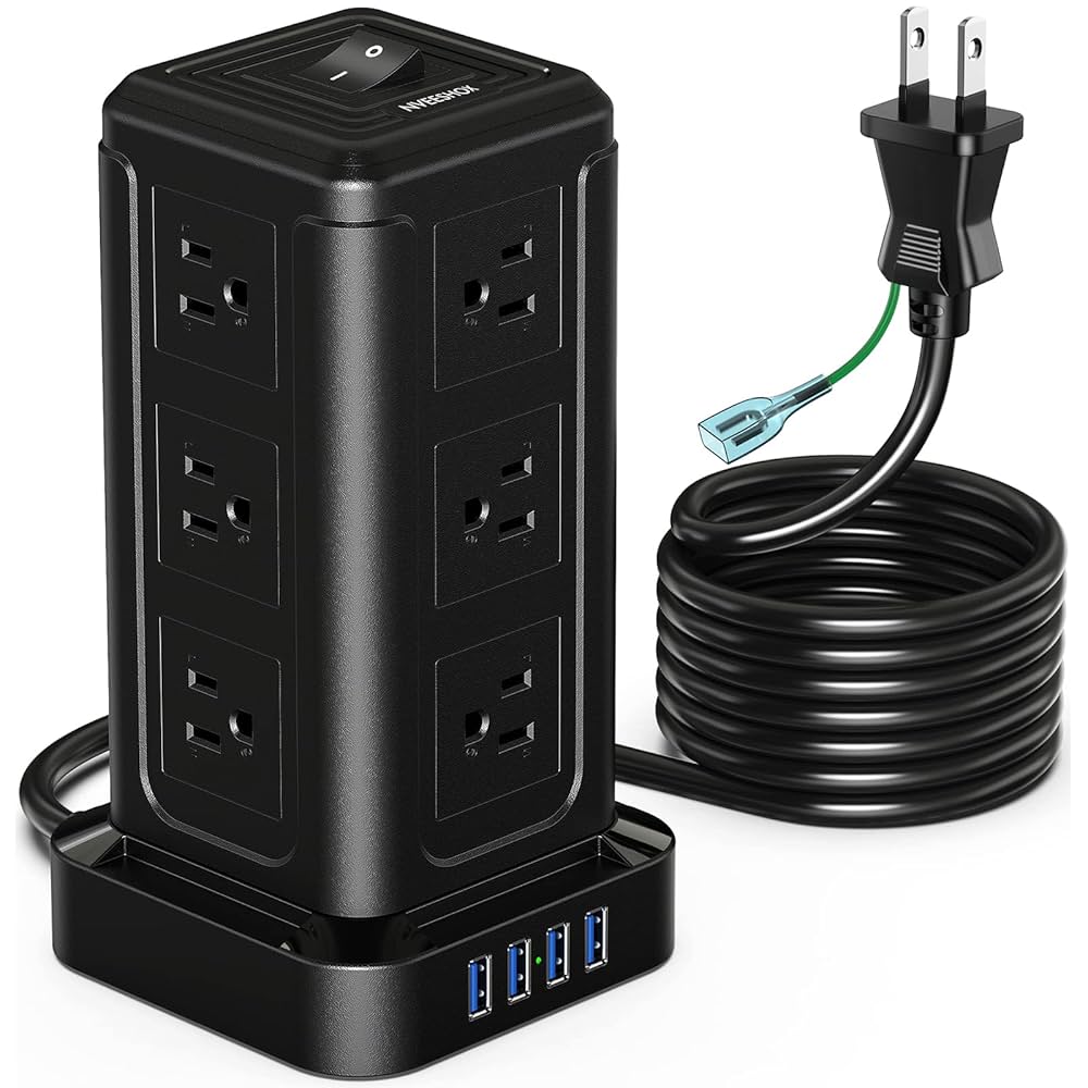 電源タップ　タワー型　usb コンセント Amazon.co.jp: 電源タップ タワー型 usbコンセント 延長コード